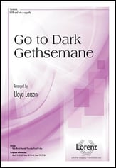 Go to Dark Gethsemane SATB choral sheet music cover